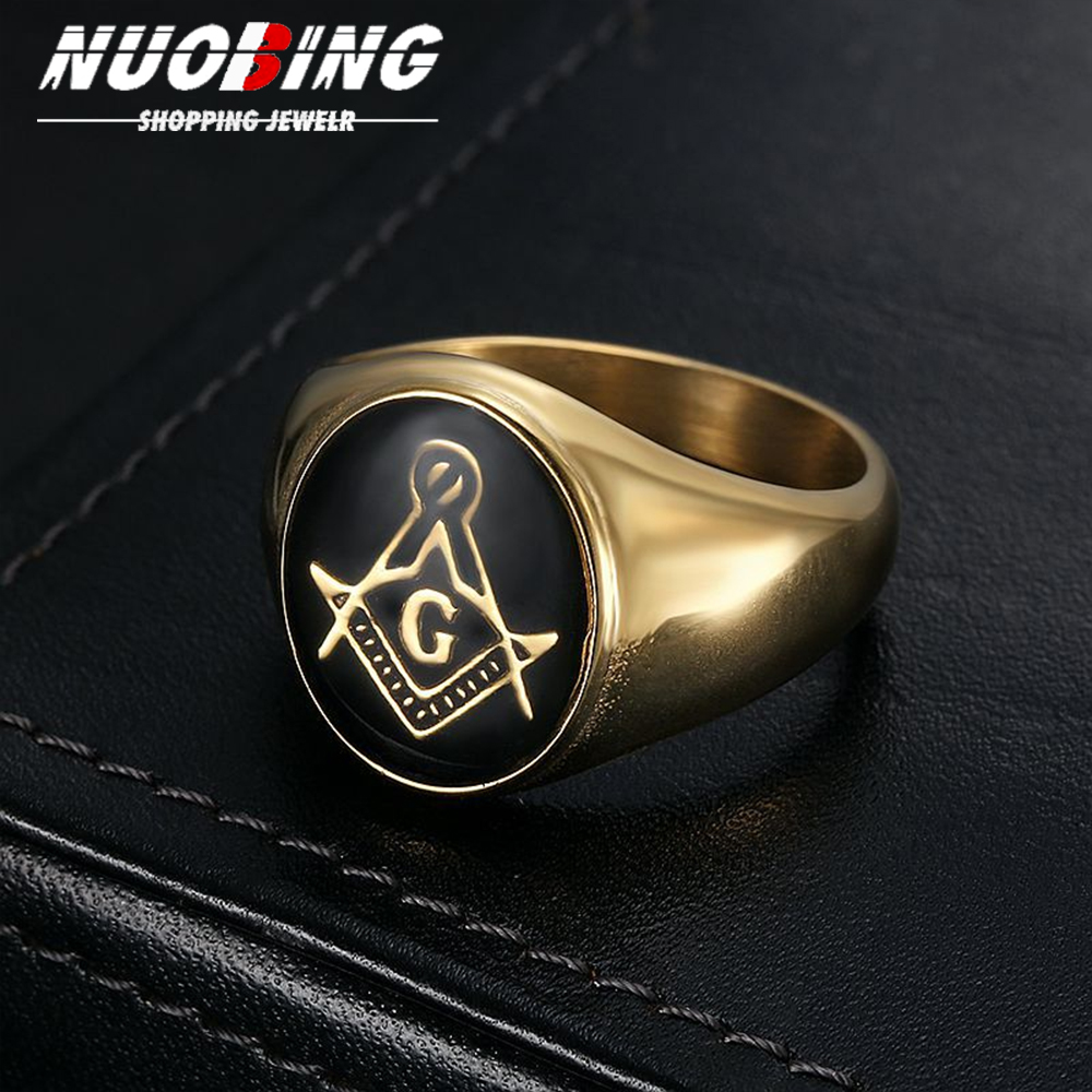 Bague maçonnique Vintage en ac - Initial Ring Custom avis et prix