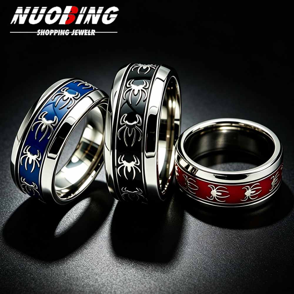 Nouvelle Bague Araignée Punk V - Initial Ring Custom avis et prix
