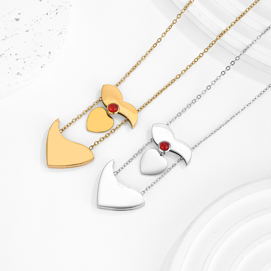 Collier Pendentif Cœur Personn - Birth Flower Necklace avis et prix