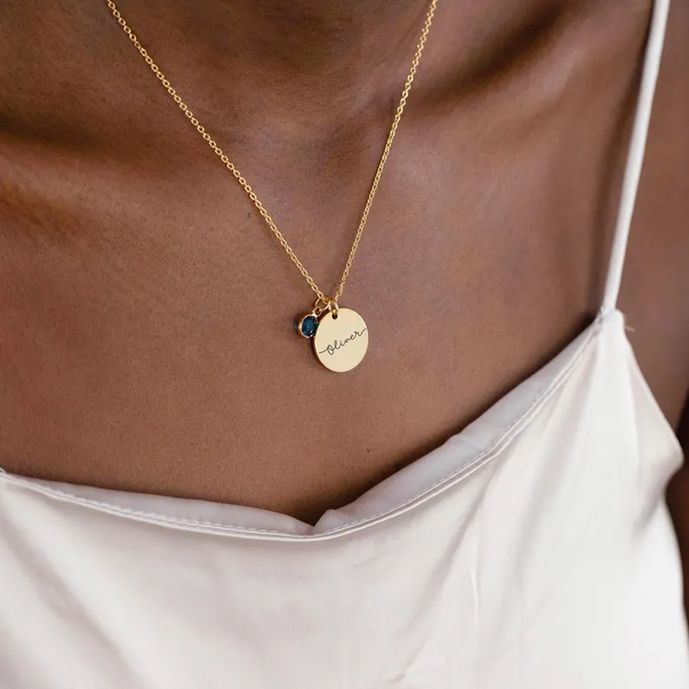 Collier personnalisé avec pend - Birth Flower Necklace avis et prix