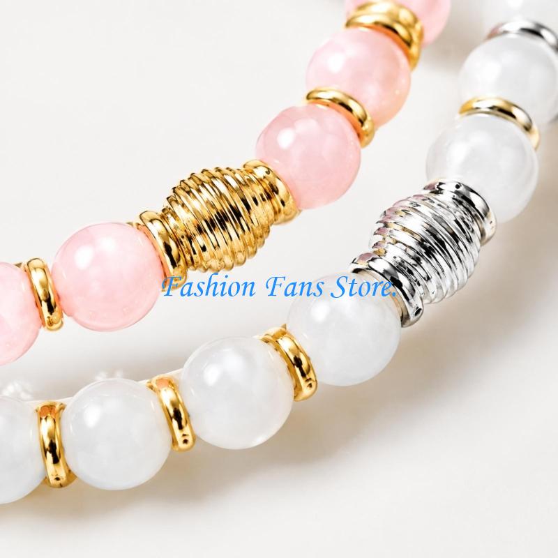 Bracelet perles rondes serti p - Coordinates Bracelet avis et prix