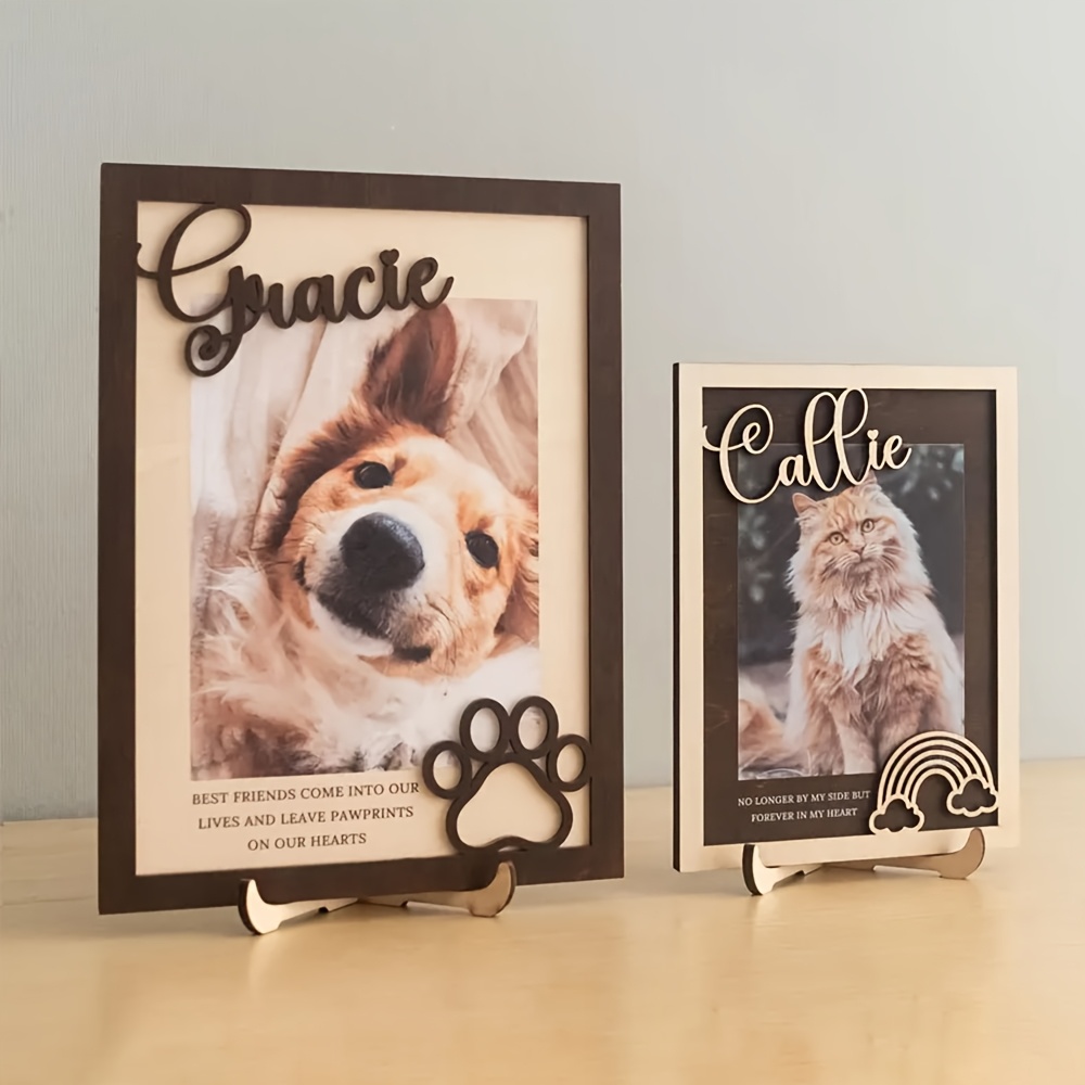 Cadre photo personnalisable en - Pet Portrait Custom avis et prix